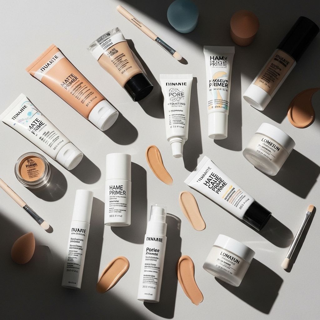 Discover the ultimate makeup primers of 2024, expertly curated for all skin types, concerns, and flawless makeup longevity.