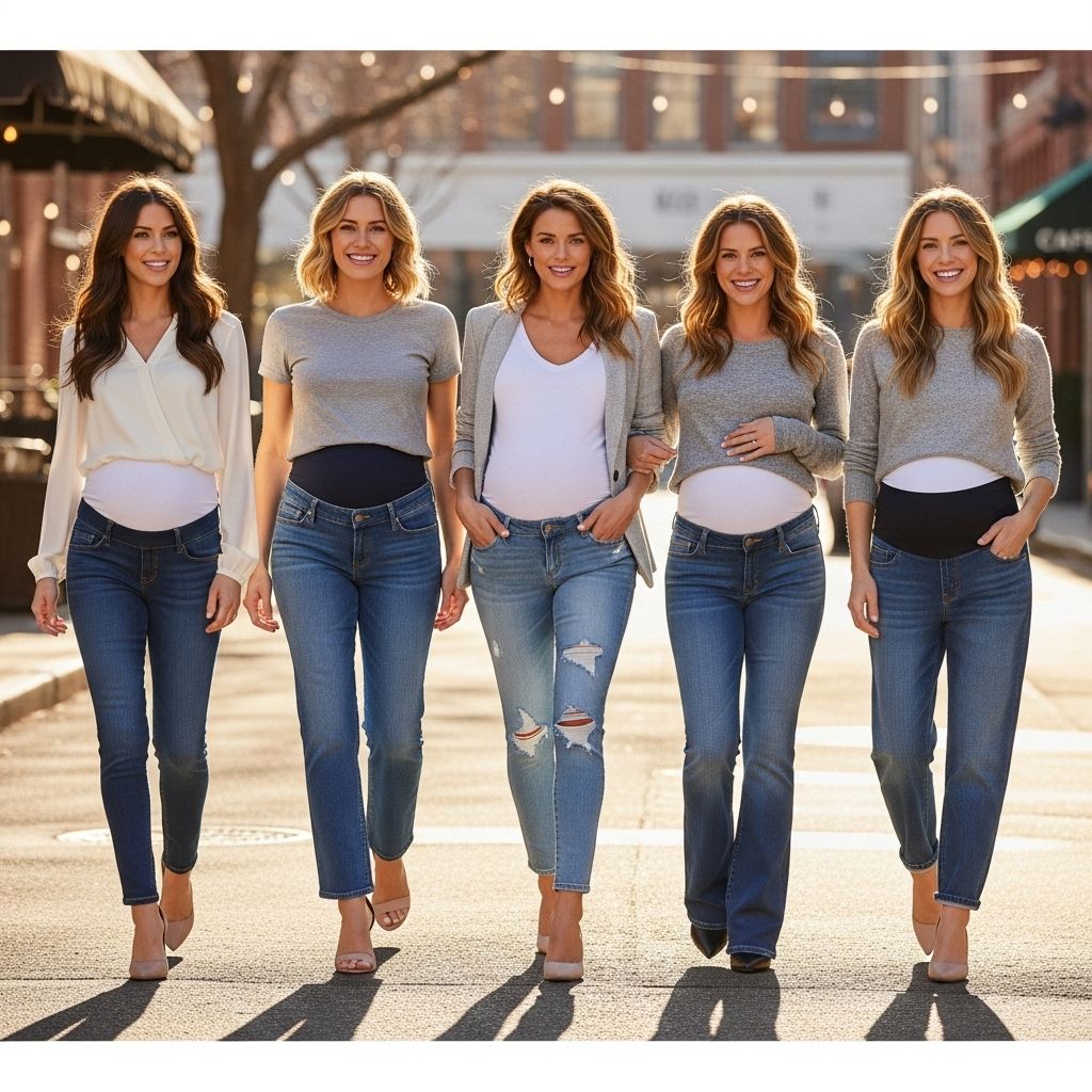 Discover everything you need to know to find the perfect maternity jeans for comfort, support, and style through every trimester.