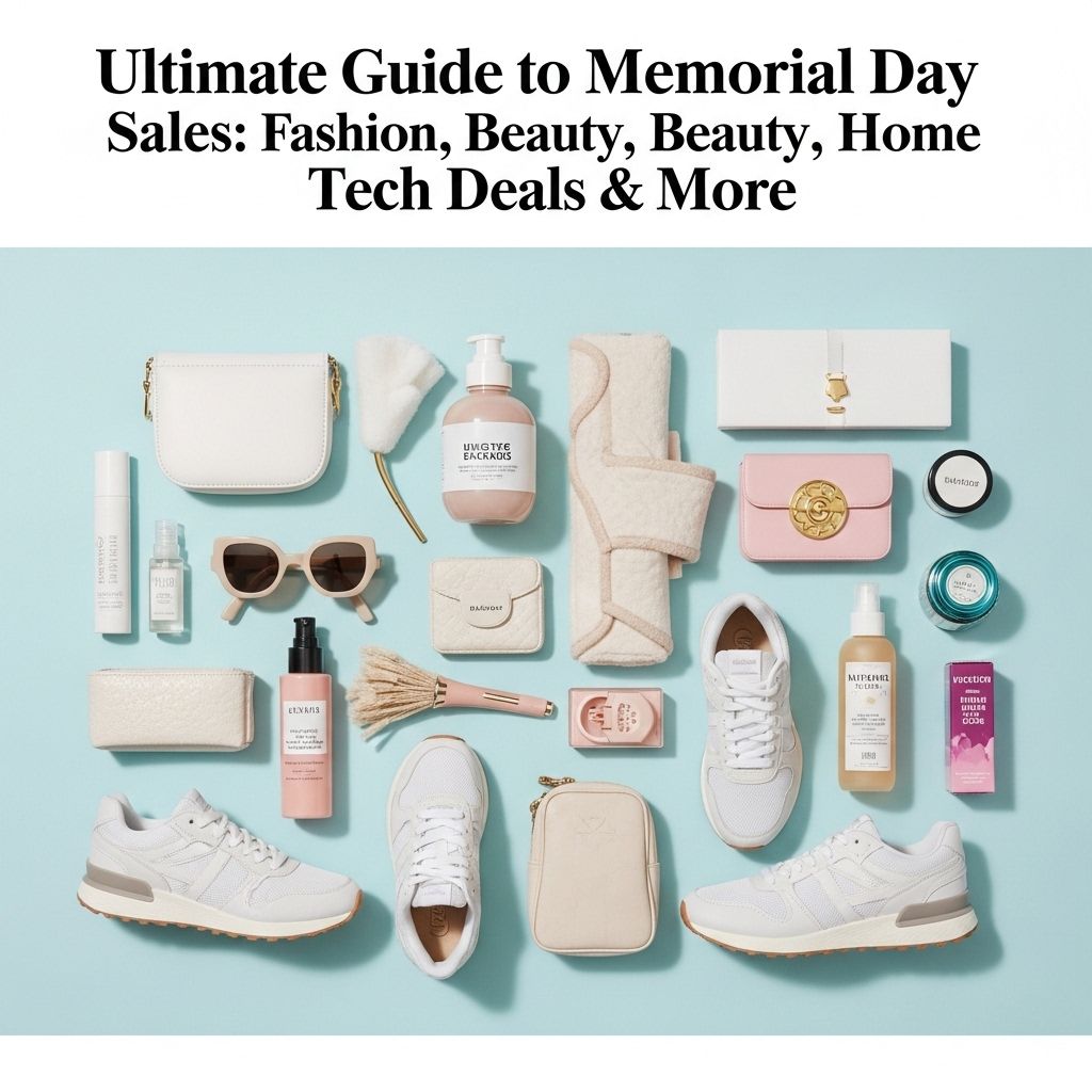 Discover the best Memorial Day sales across fashion, beauty, home, tech, and travel brands—your guide to shopping the holiday for maximum savings.