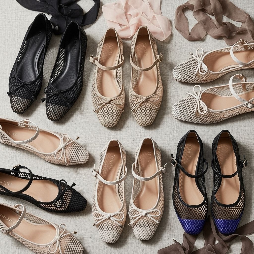 Mesh ballet flats are redefining warm-weather style with breathability, elegance, and versatility—see 2024’s must-have picks and how to wear them.