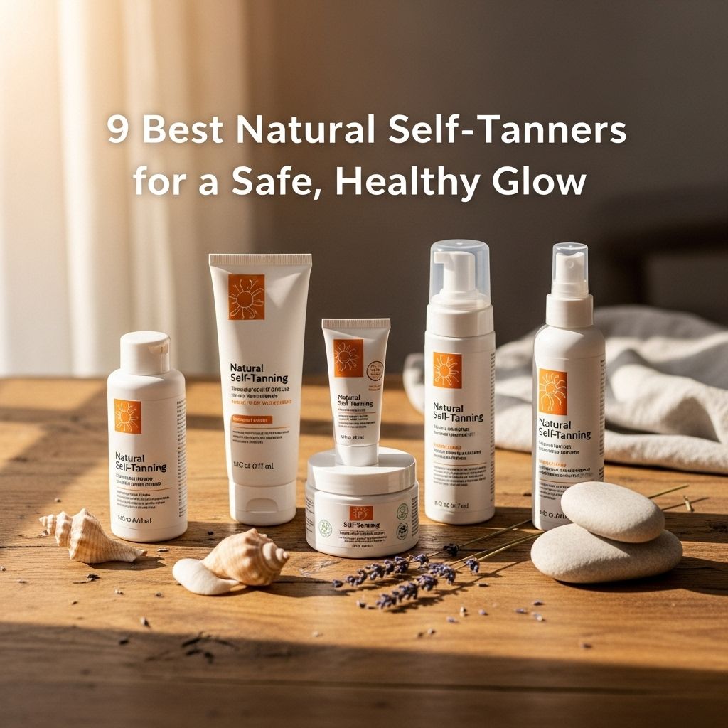 Achieve a safe, radiant tan with these natural, non-toxic self-tanners made from organic ingredients and skin-friendly oils.