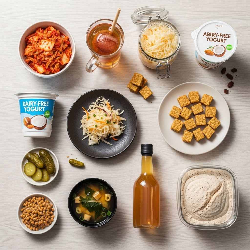 Best Non-Dairy Probiotic Sources Reviewed: Comprehensive Guide to Gut-Friendly Choices Fermented plant-based delights bring live cultures that nurture your digestion.