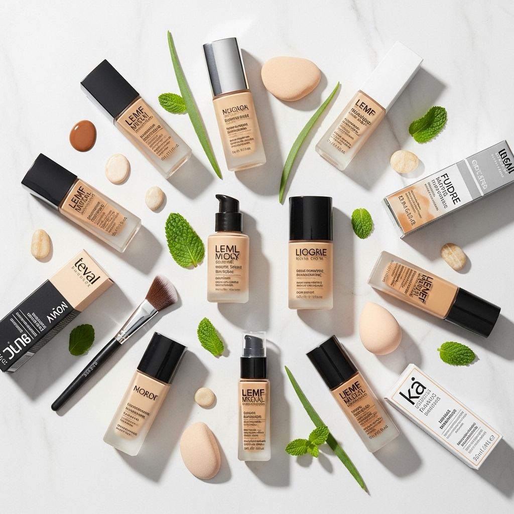 Discover 2025’s top non-comedogenic foundations for flawless, breakout-free coverage—customized for every skin type and concern.