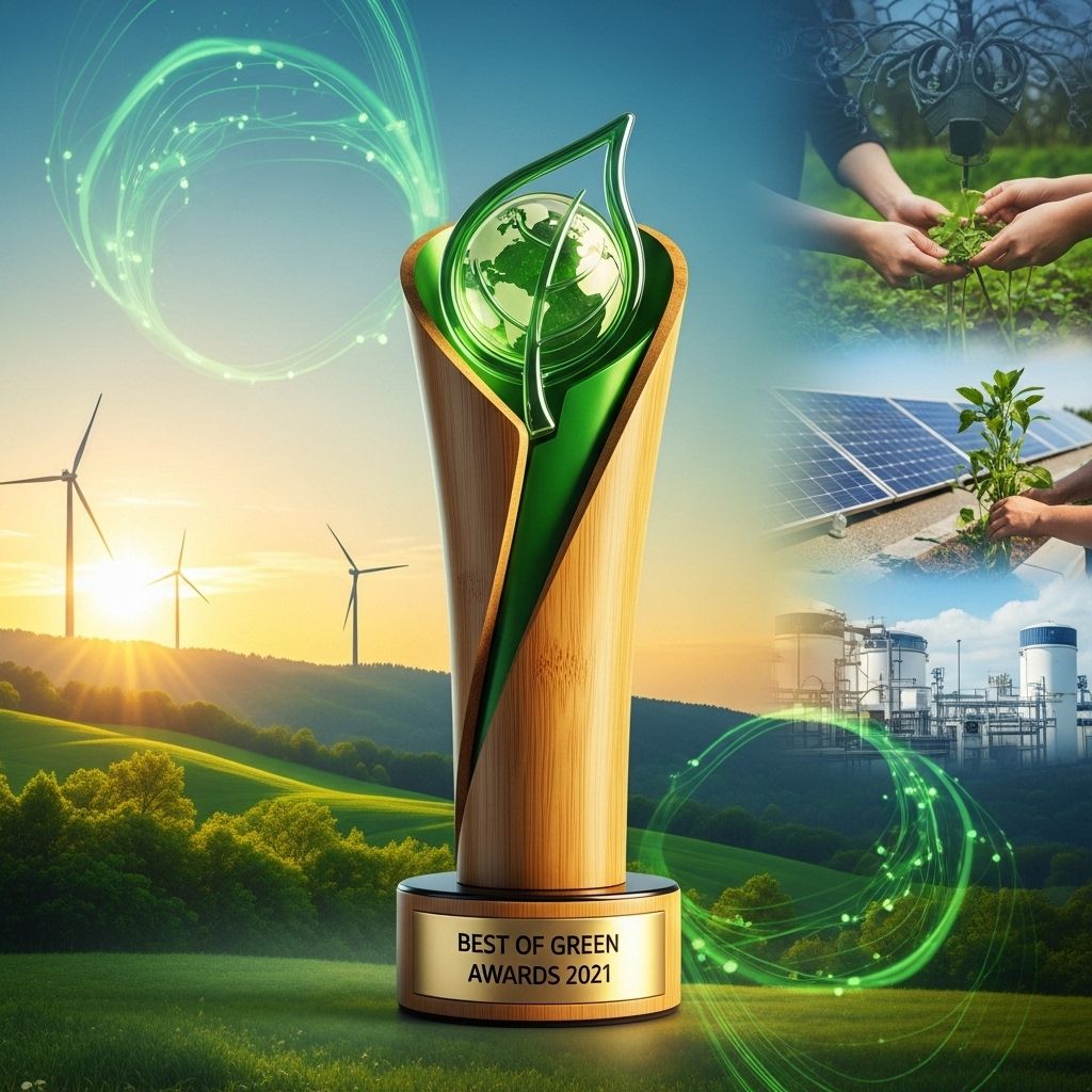 Honoring the visionaries and brands advancing sustainability in the 2021 Best of Green Awards.