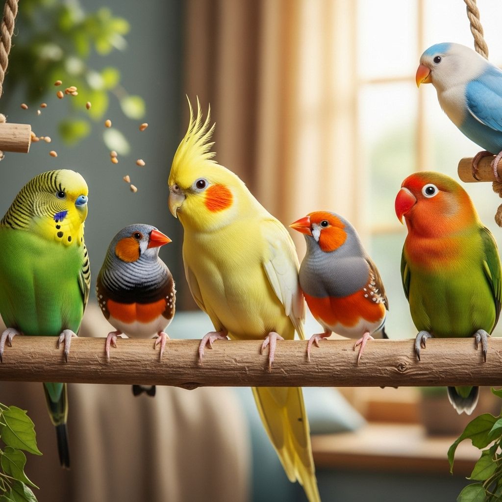 Discover the perfect avian companion tailored to any household’s routine and lifestyle.