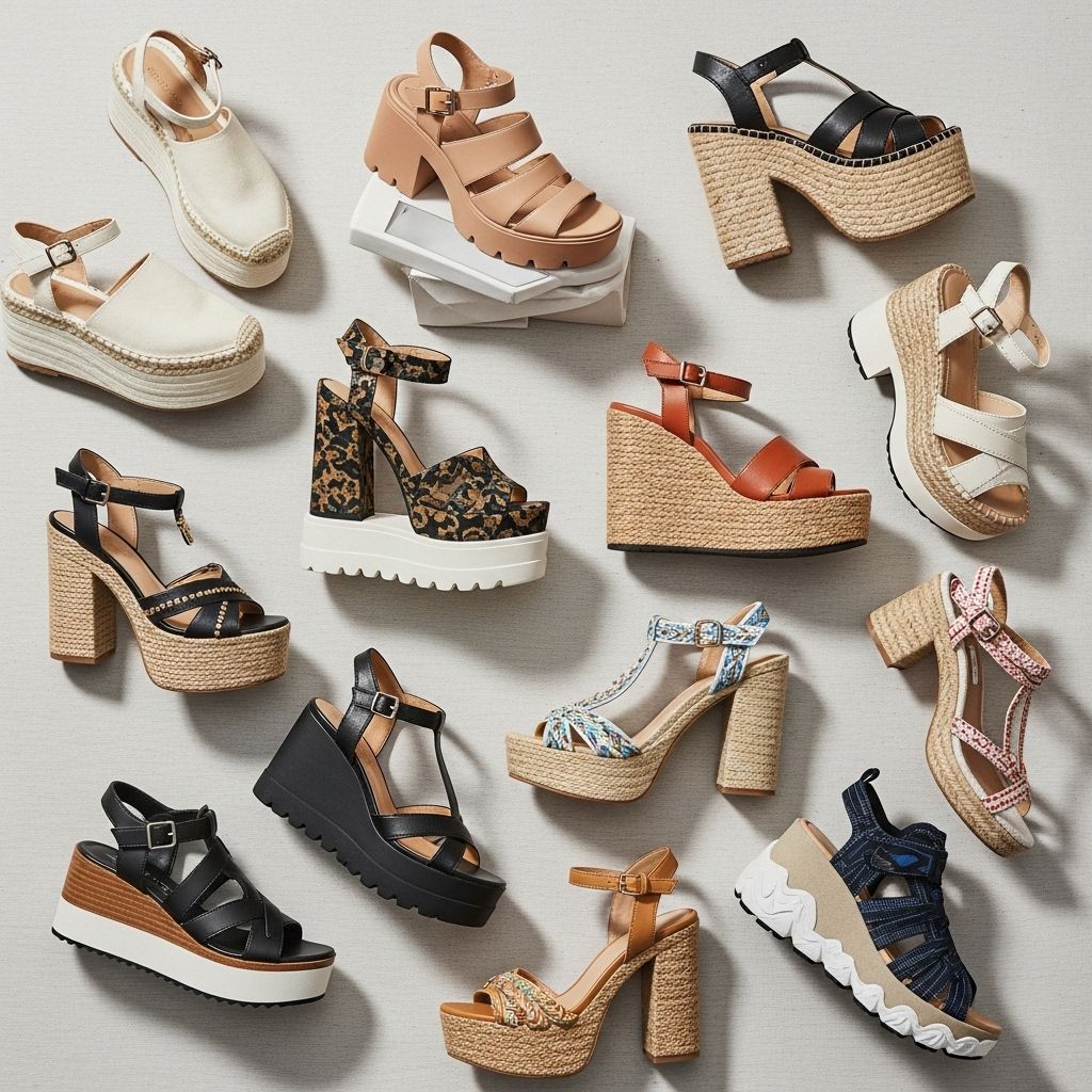 Step up your warm-weather wardrobe with bold, comfy, ultra-trendy platform sandals for every style and occasion.