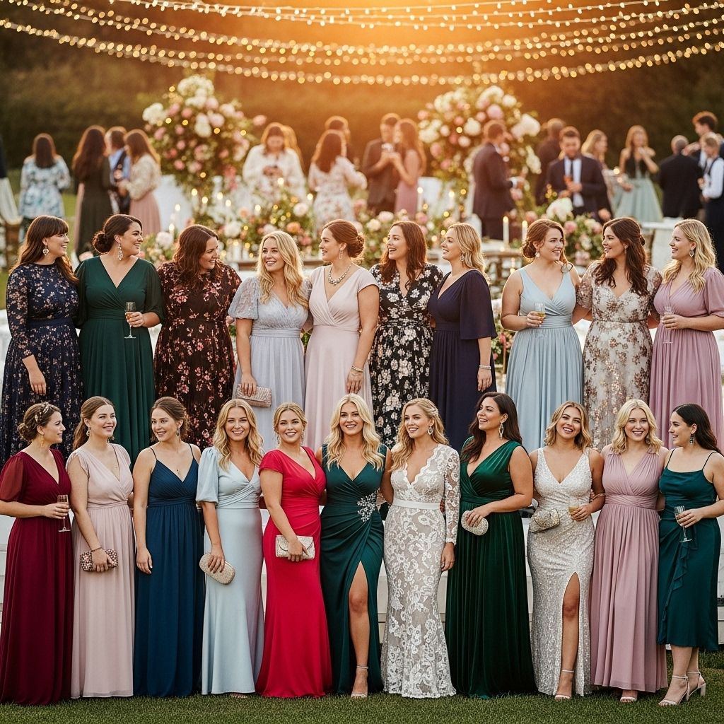 Celebrate every occasion in confidence with these stylish, flattering plus-size wedding guest dresses for every season and dress code.