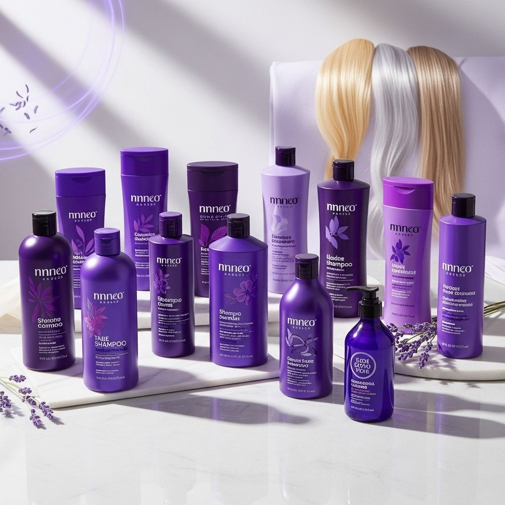 Discover the top purple shampoos to banish brassiness, brighten your hair, and keep blonde, silver, and highlighted locks vibrant.