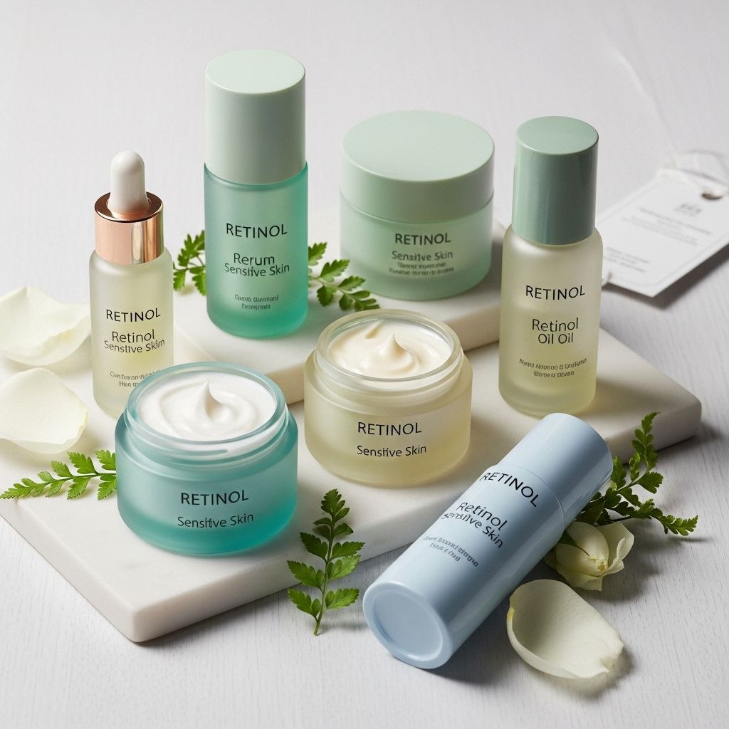 Find the most gentle, dermatologist-approved retinol options for sensitive skin—and how to use them without irritation.