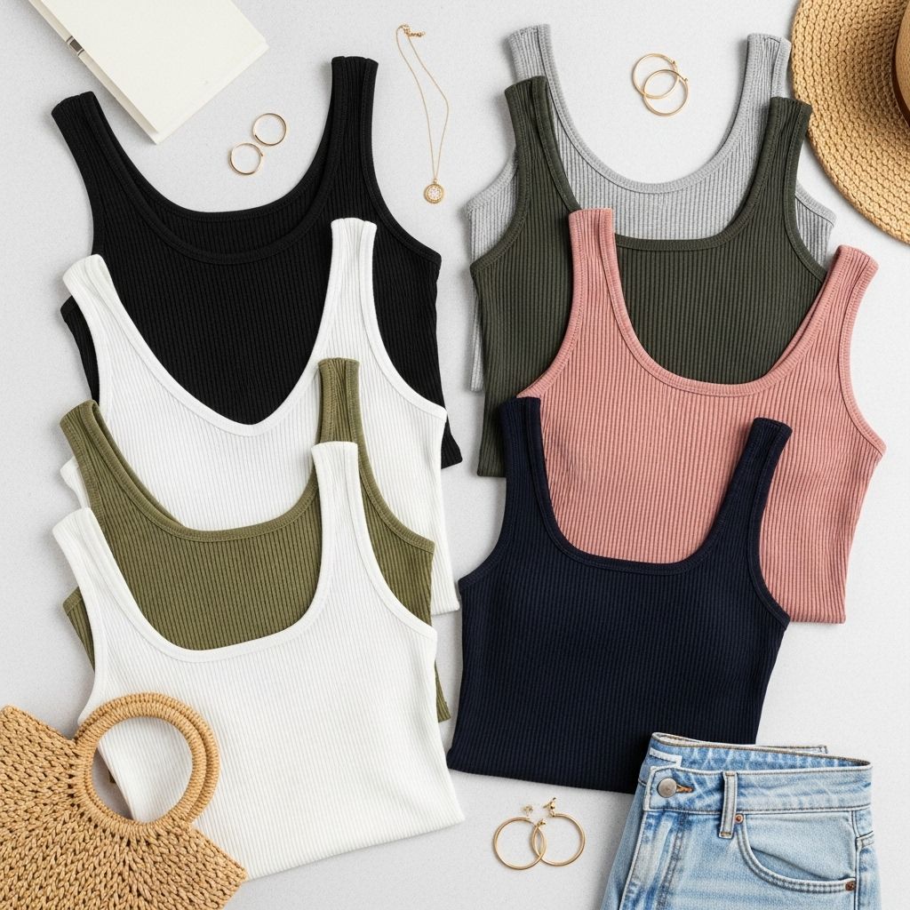 The Best Ribbed Tank Tops for Every Wardrobe Discover the chic, versatile, and stylish ribbed tank tops perfect for every occasion and body type this season.