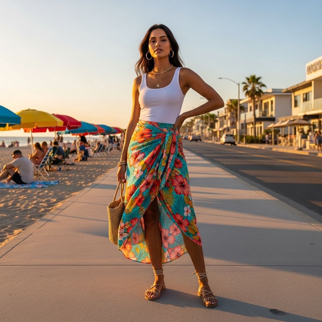 Transform your summer wardrobe with versatile sarong skirts perfect for any occasion