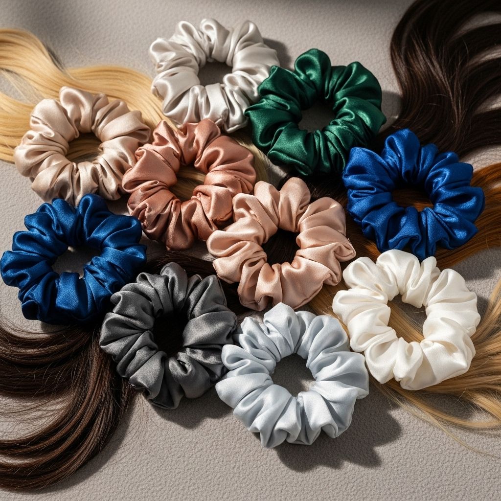 Upgrade your hair game with silk scrunchies—gentle, stylish accessories offering damage prevention and luxe flair year-round.