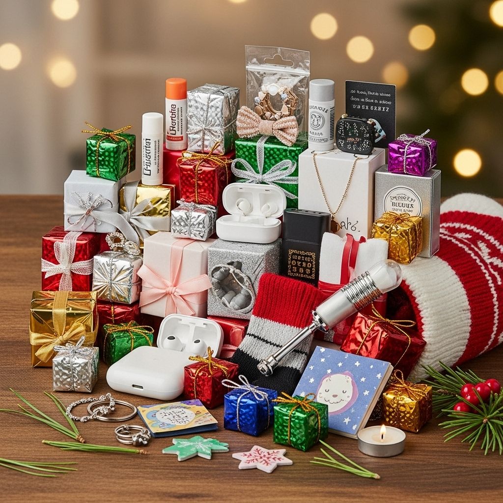 Delight her with inspired stocking stuffer ideas — from chic beauty picks and luxe accessories to gadget must-haves and keepsakes she'll treasure.