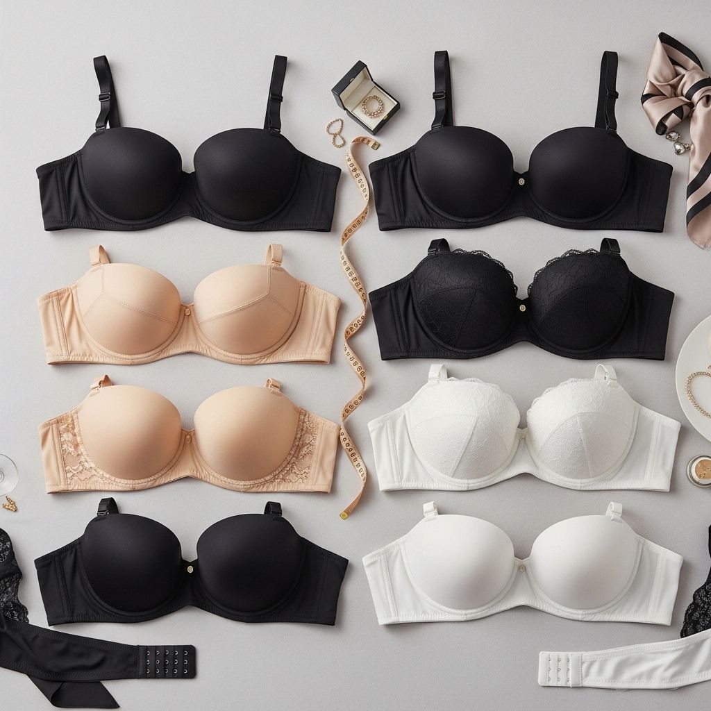 Discover supportive, comfortable, and cute strapless bras designed specifically to keep larger busts lifted and secure—no tugging required.