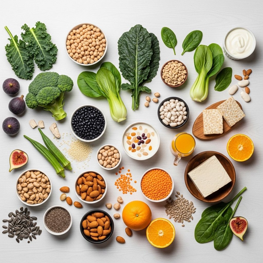 Boost your bone health and overall wellness with these top calcium-rich plant-based foods—100% vegan, no dairy required.