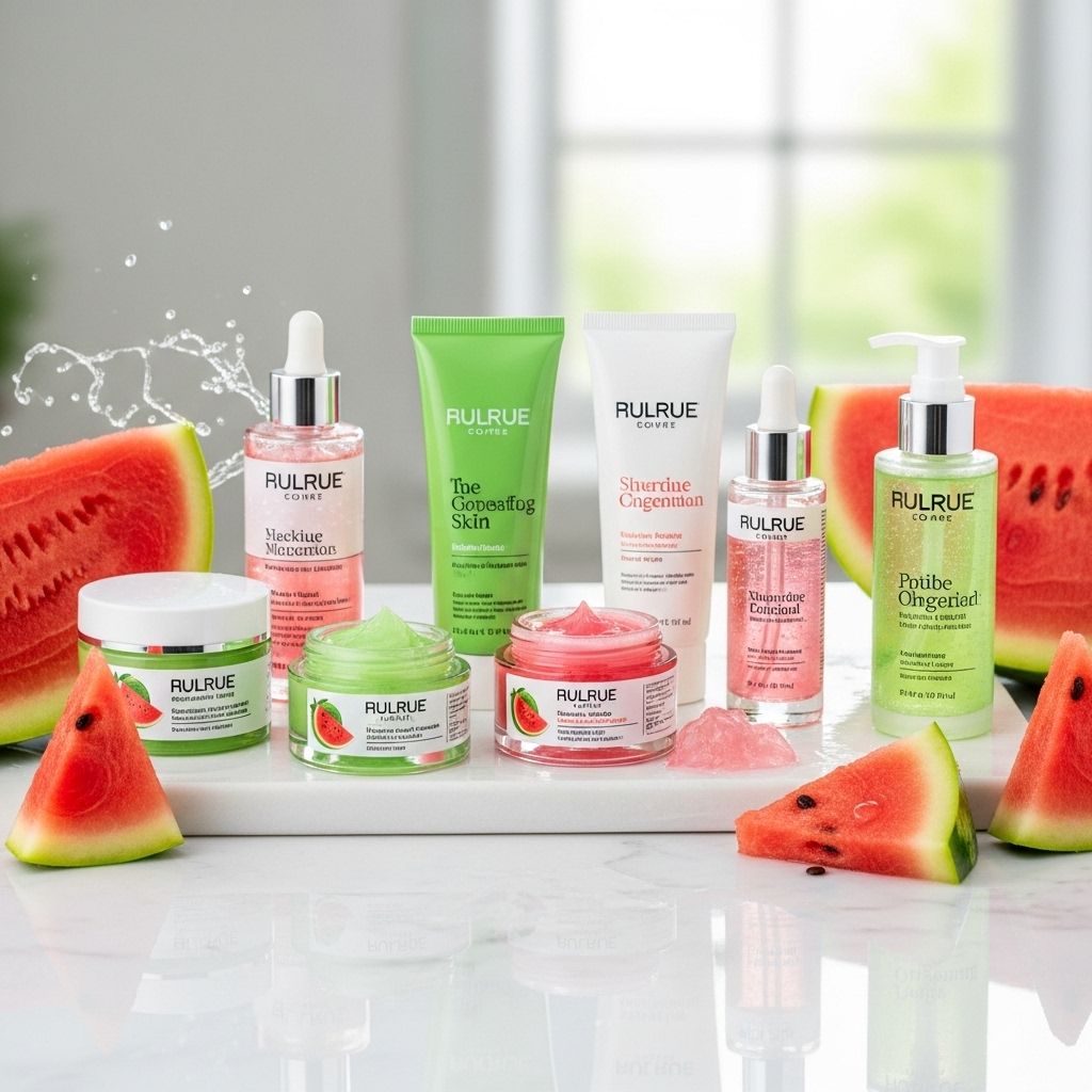 Discover the top watermelon skincare products packed with hydration, perfect for soothing and revitalizing all skin types.