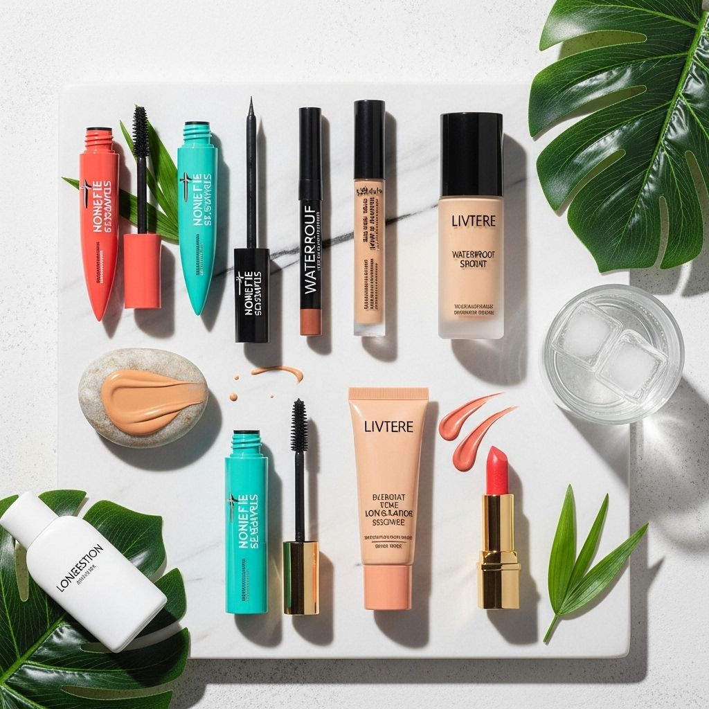 Discover the top waterproof makeup picks and expert sweat-proof tips for flawless, long-lasting beauty in any weather.