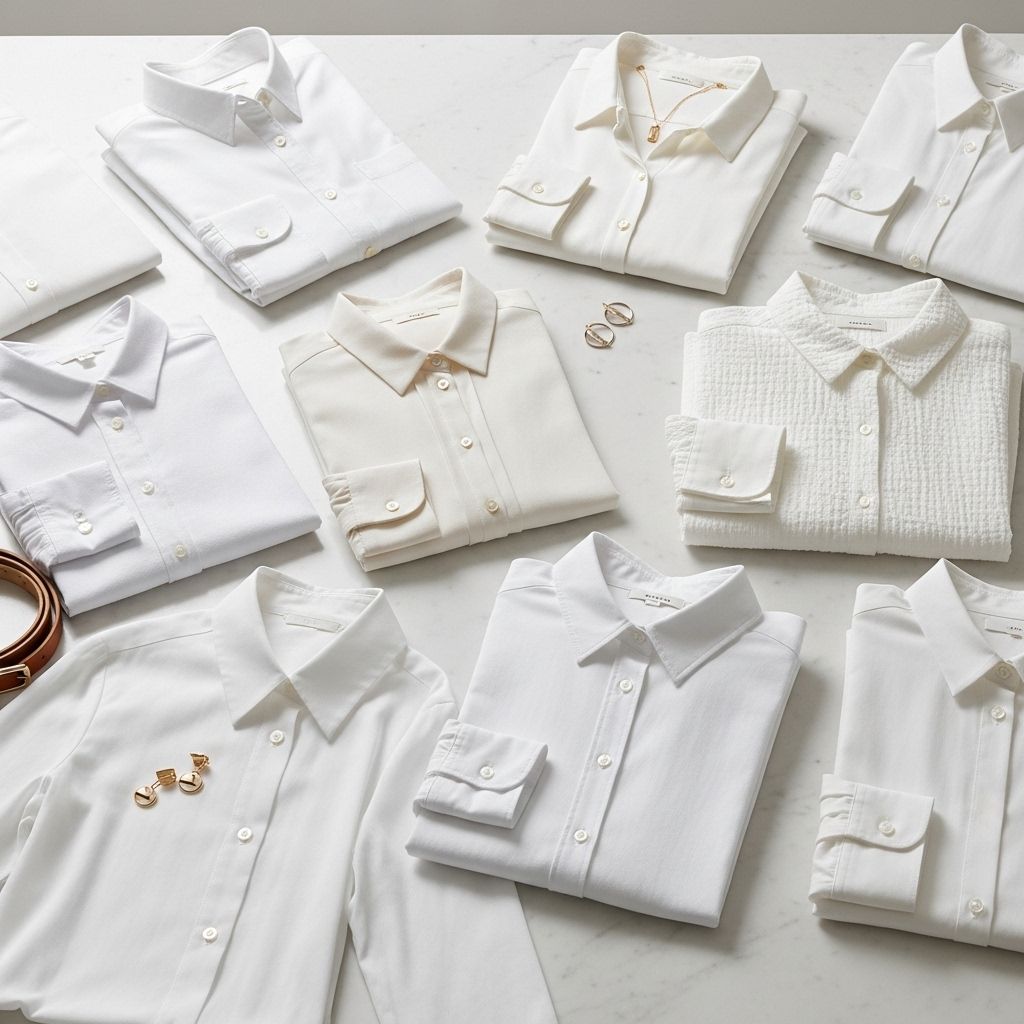 Discover the most stylish, versatile, and classic white shirts for women—from crisp cotton poplins to oversized silhouettes—plus pro tips on styling them for every occasion.