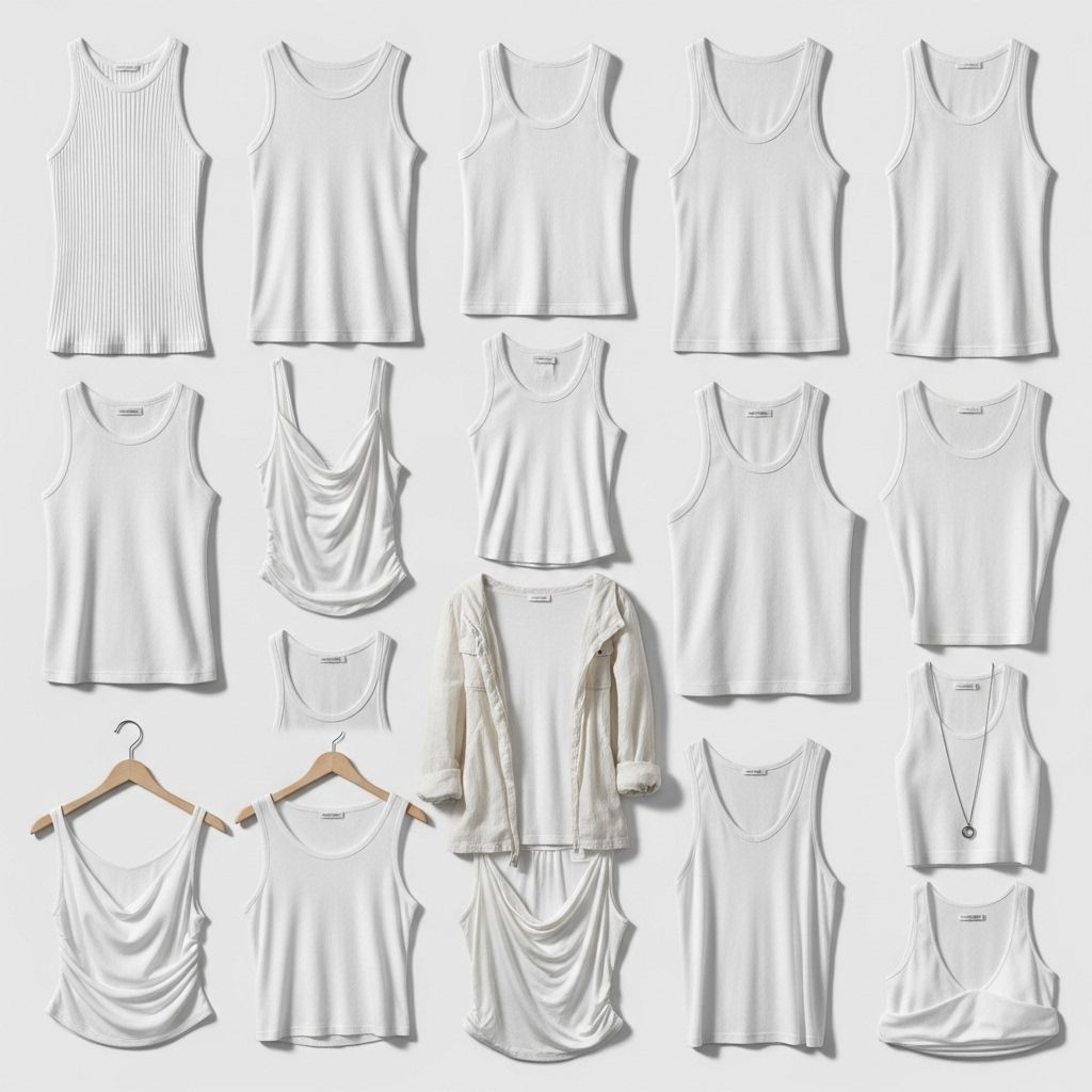 The ultimate guide to white tank tops: reviews, expert picks, and stylish options for every fit, budget, and personal taste.