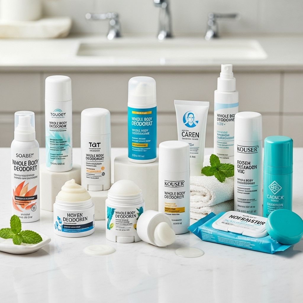 Discover effective, skin-friendly whole-body deodorants for all-over odor protection—expertly reviewed and tested in real life.