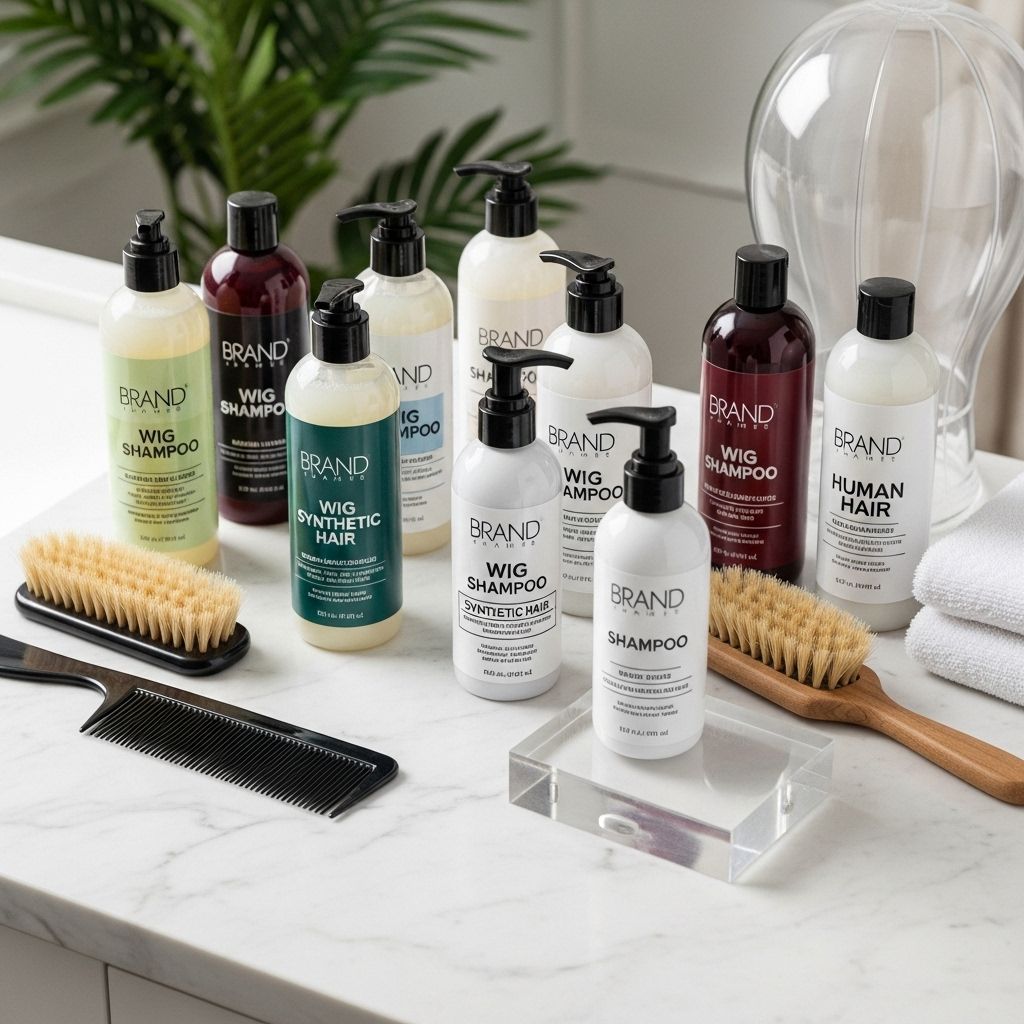 Expert-recommended shampoos for synthetic and human hair wigs—from clarifying to hydrating formulas—for flawless maintenance.