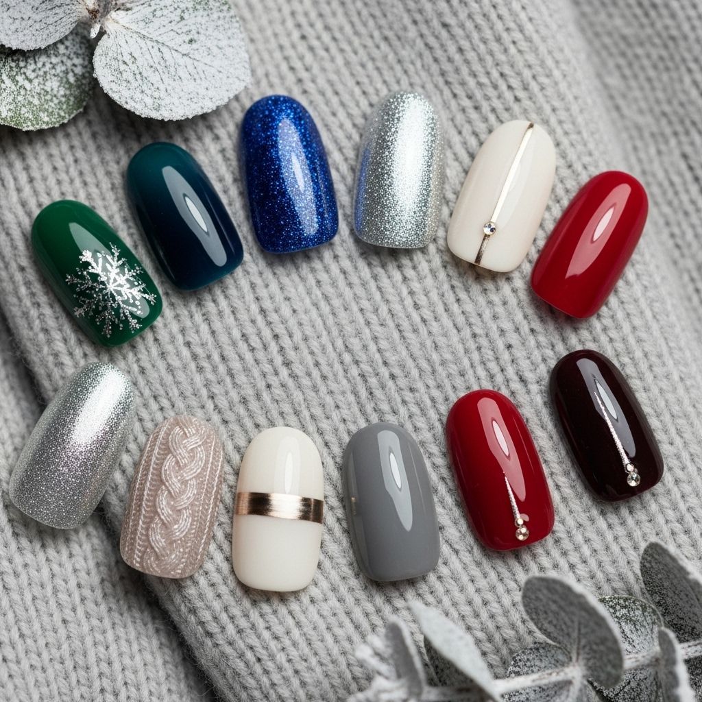 Elevate your winter style with 2025’s most captivating nail colors, shimmering metallics, and creative ideas for every mood and moment.