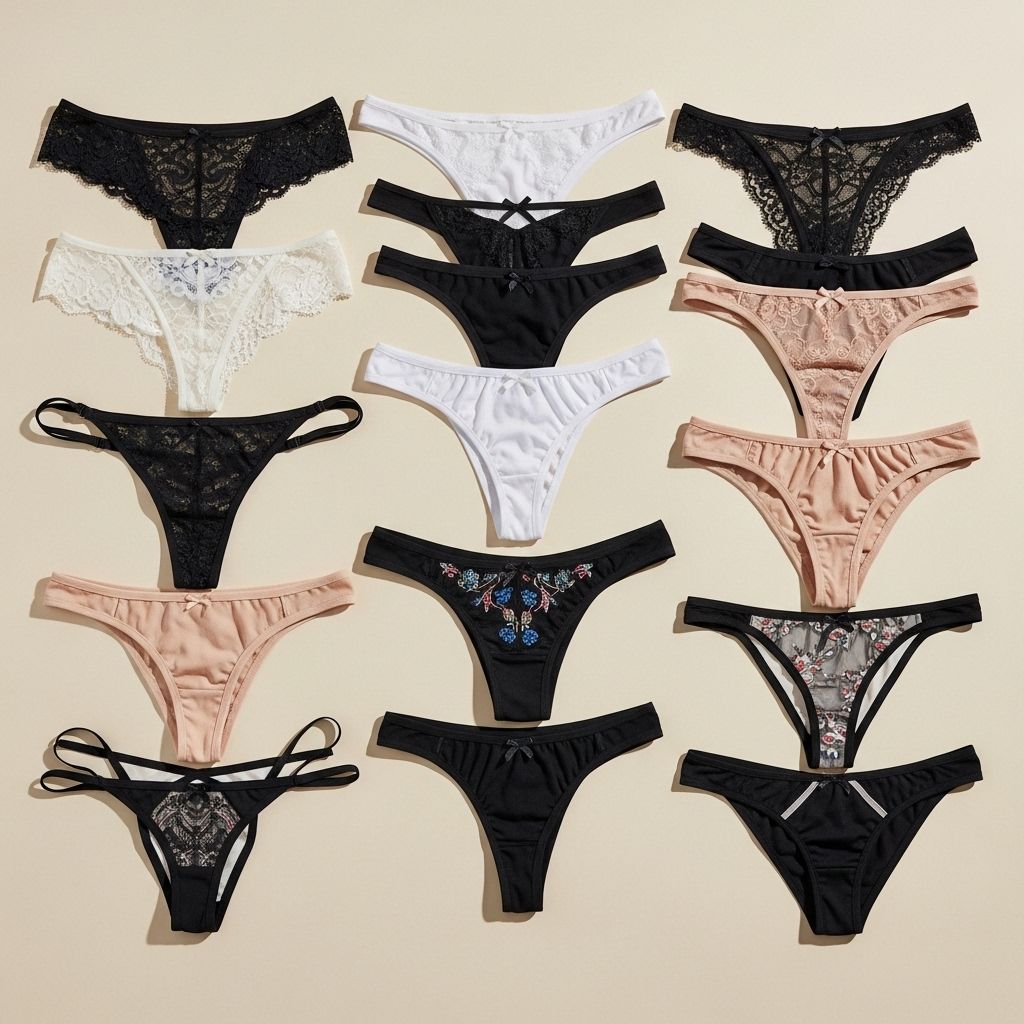 Dive into the top thongs for women—comfort, style and invisible lines for every preference, body and budget.