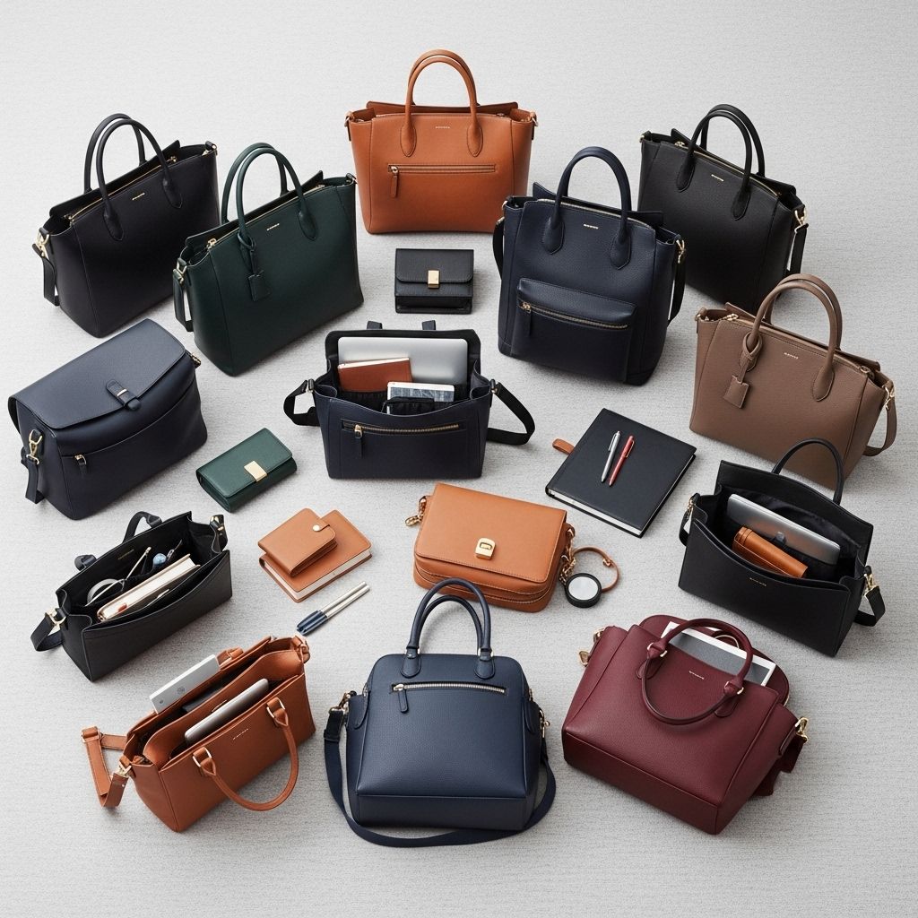 From chic totes to tech-ready backpacks, discover the top work bags to elevate your office style and keep you organized all day.