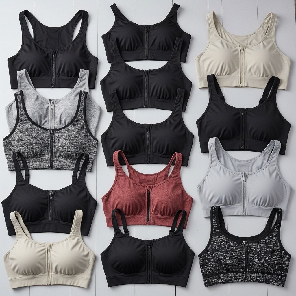 The ultimate guide to zip-front sports bras: expert picks, detailed reviews, FAQs, and buying advice for all body types.