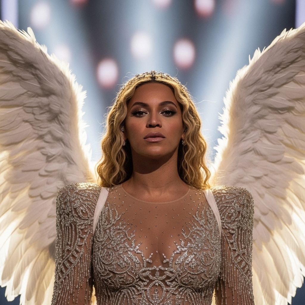 How Beyoncé and Blue Ivy transformed the VMA white carpet with couture, symbolism, and powerful solidarity.