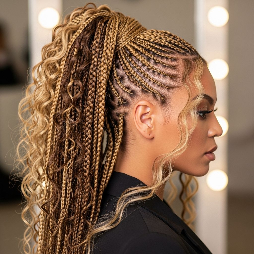 Master the viral Beyoncé-inspired crochet ponytail with expert-backed styling tips for the perfect half-up, half-down look.