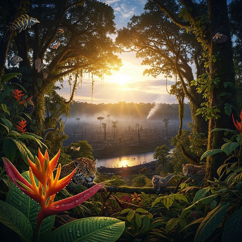 A global look at the urgent threats facing not just tropical but also temperate and boreal rainforests—vital for the planet's survival.