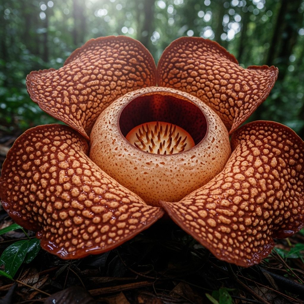Explore the astonishingly large and unusual flowers that push the boundaries of botanical possibility, from the infamous corpse flower to towering palms.