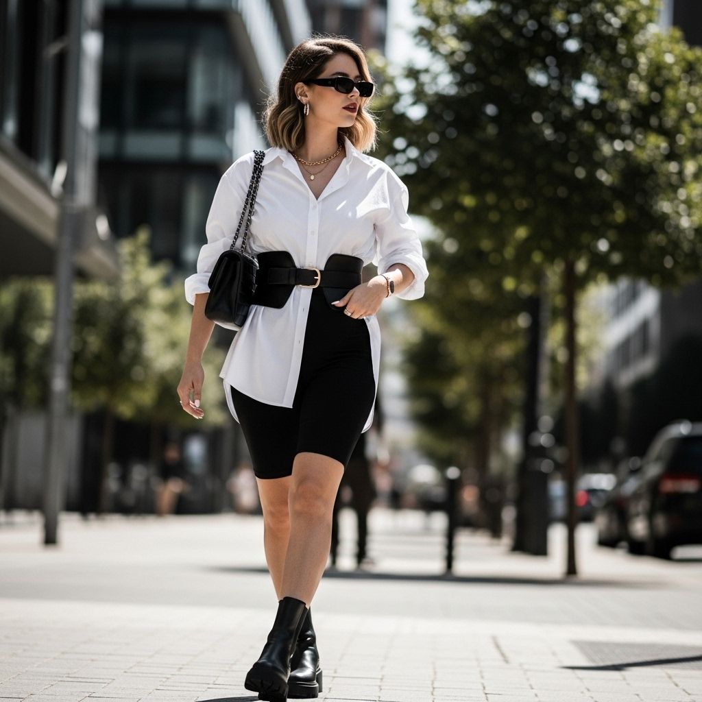 From gym to street to the red carpet: Bike shorts have gone mainstream—but can you pull them off?