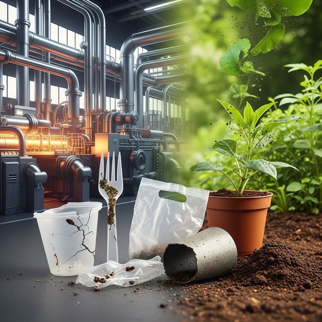 A comprehensive, evidence-based guide to biodegradable plastics—their origins, manufacturing, advantages, and remaining challenges for the environment.