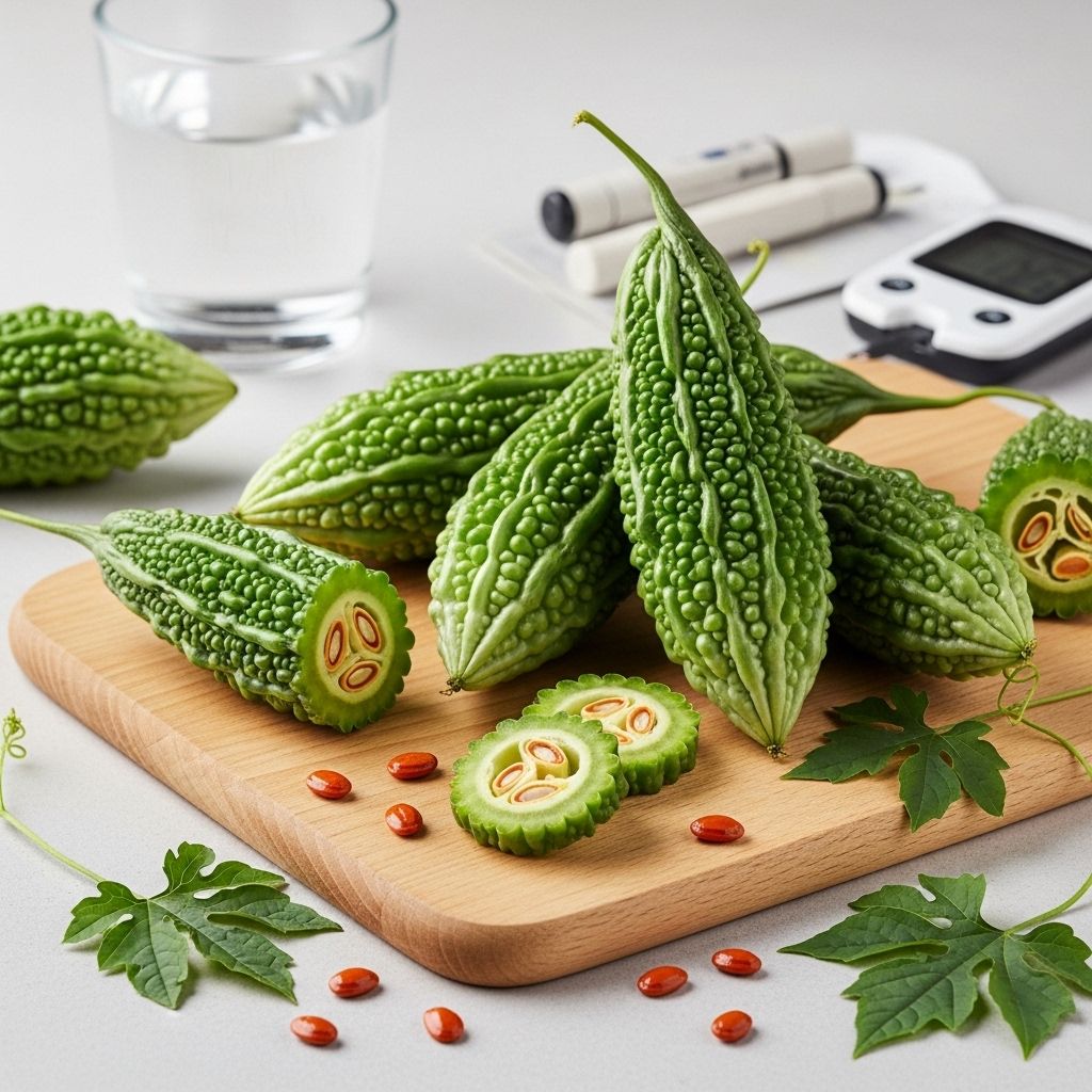 Explore how bitter melon may help manage diabetes, its potential benefits, safety concerns, and how to use it effectively.