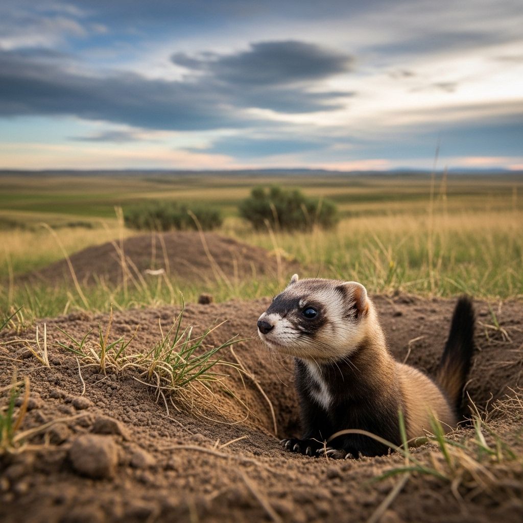 Explore the ongoing fight to save North America's rarest mammal, the black-footed ferret, from extinction and learn how dedicated conservation efforts shape its future.