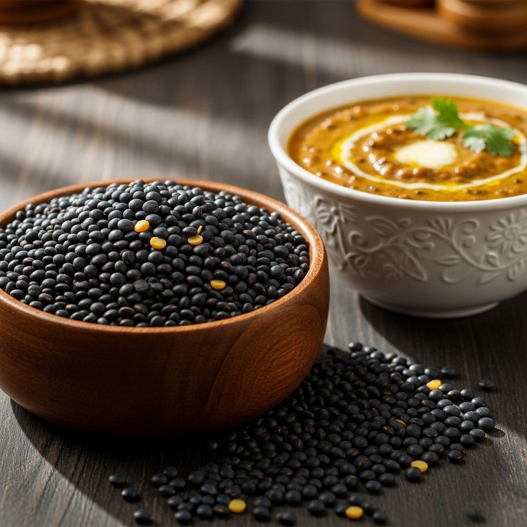 What Is Black Lentil (Urad Dal)? Nutritional Value, Health Benefits, Culinary Uses, and Distinctive Taste Explored Discover the origins, nutritional profile, health benefits, taste, and versatile culinary uses of Black Lentil (Urad Dal).