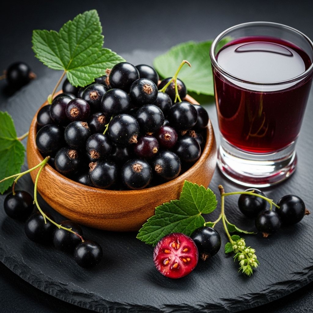 Discover the nutrition, health benefits, culinary versatility, and rich flavor profile of blackcurrant berries.