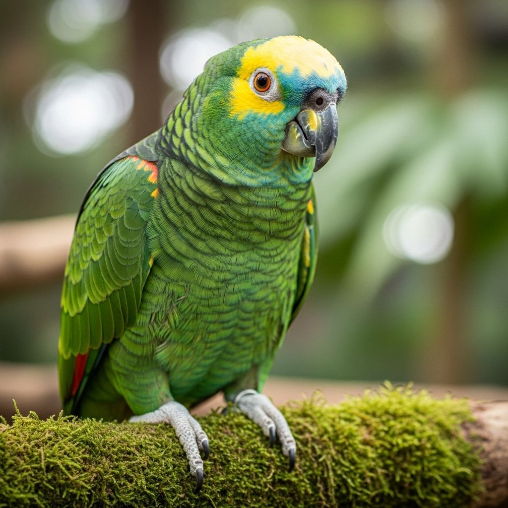 Blue-Fronted Amazon Parrots: Care, Personality, and Ownership Guide These intelligent birds thrive on attention, interactive toys, and a balanced diet.