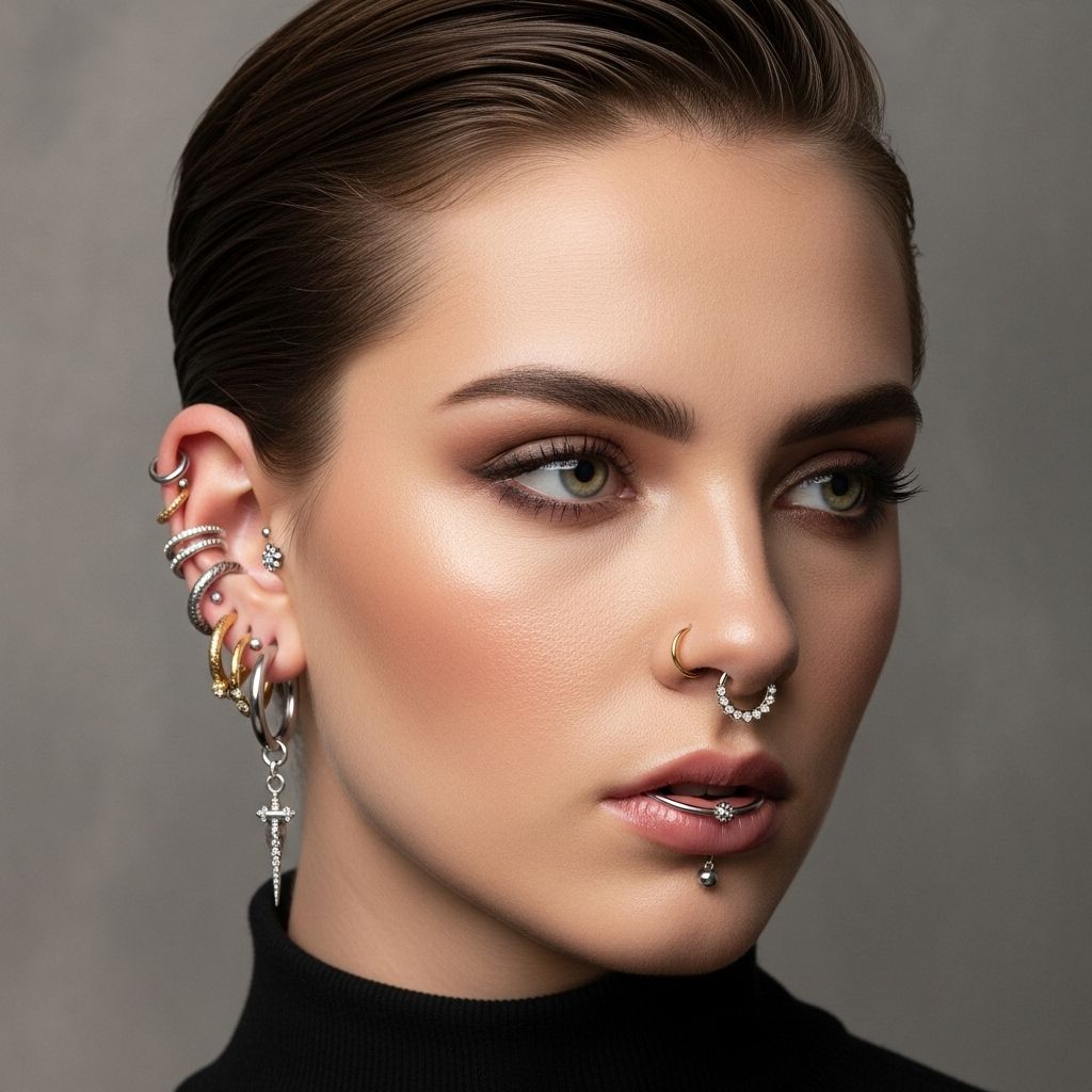 From curated ear stacks to the surge of boutique piercing studios, 2020 redefined every facet of body piercings.
