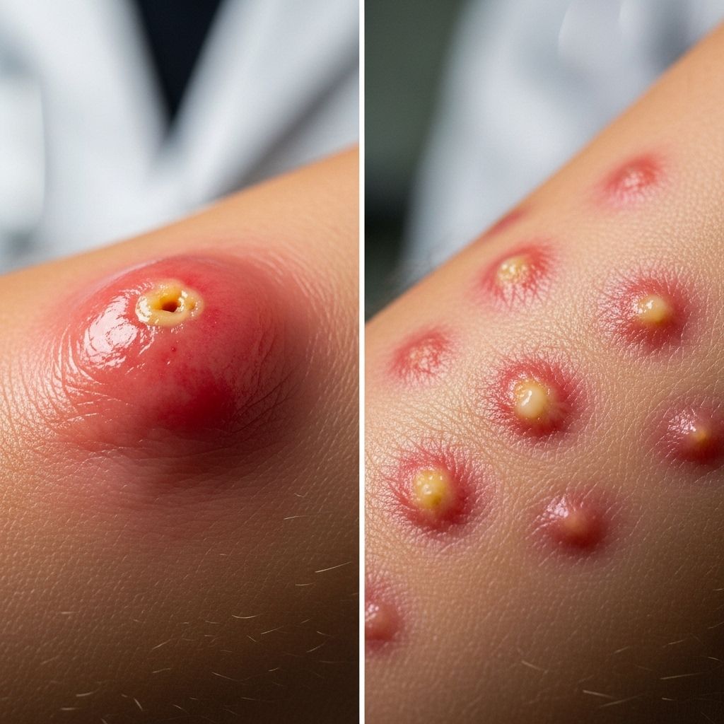 Boil vs. Staph Infection (MRSA): Differentiation, Diagnosis, and Treatment Insights Learn the subtle differences in skin infections to ensure precise care and peace of mind.
