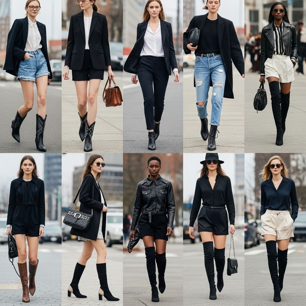 9 Chic Ways to Wear Boots With Shorts (And Nail the Look) Break free from sandals—discover how to style boots with shorts for the ultimate cool-girl vibe, plus must-try outfit ideas for every season.