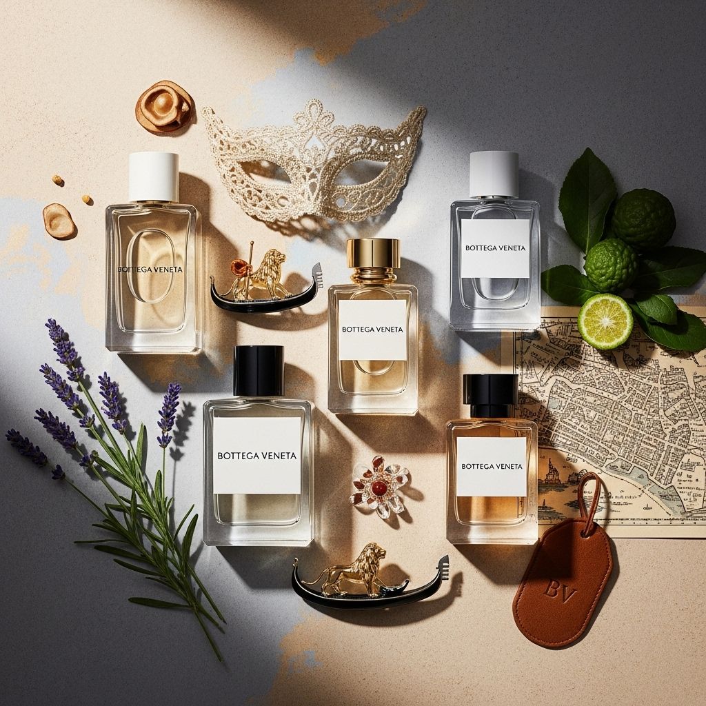 Discover Bottega Veneta’s new perfume collection inspired by Venice, crafted with global essences and exquisite bottle artistry.