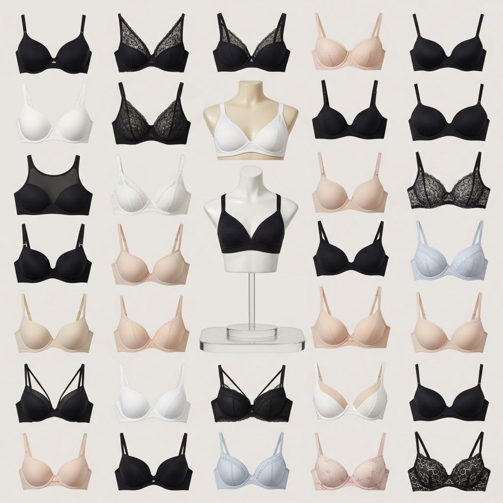 Discover 23 essential bra types for comfort, style, and support, matched to every outfit and body shape.