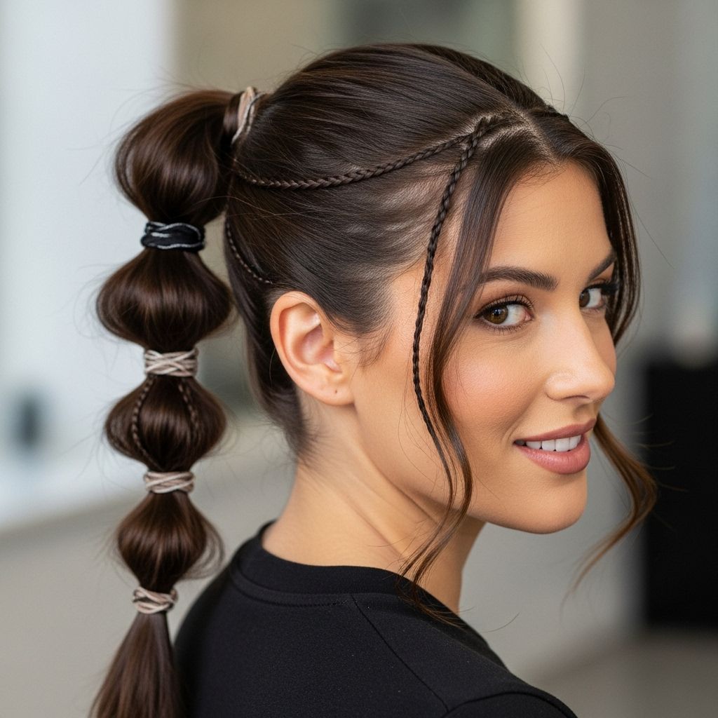Master the art of creating stunning braided banded ponytails with expert tips and techniques.