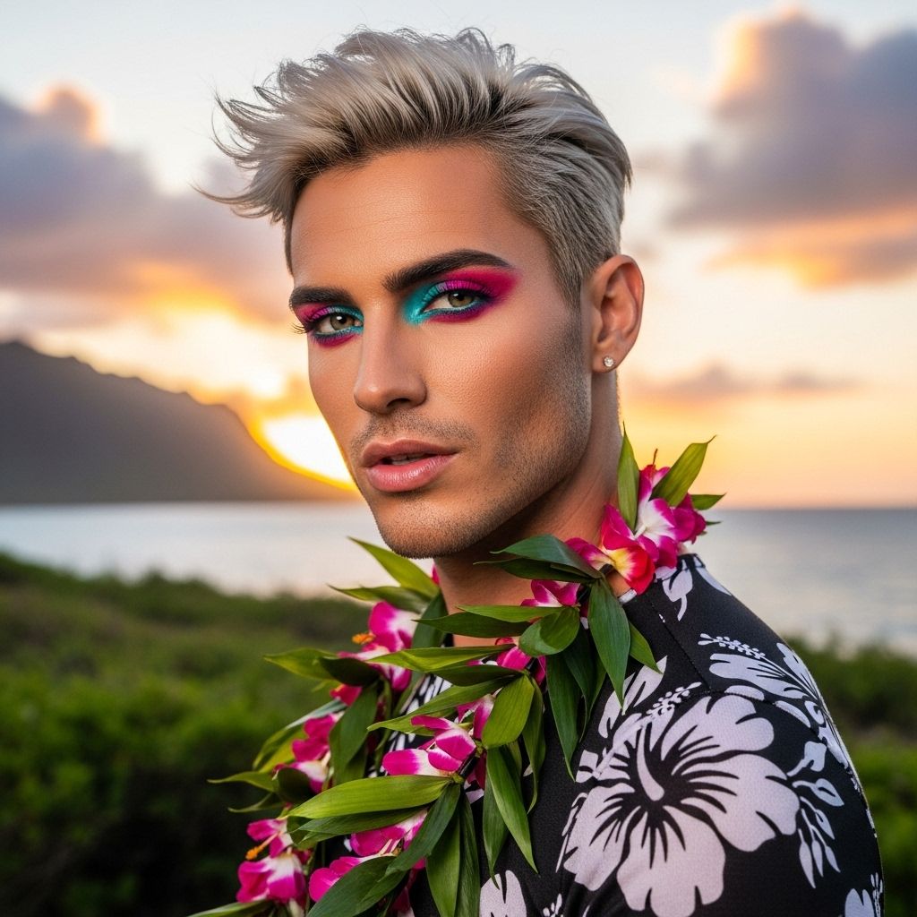 How Bretman Rock rose from humble beginnings in Hawaii to become a barrier-breaking beauty icon, influencer, and champion of authenticity.