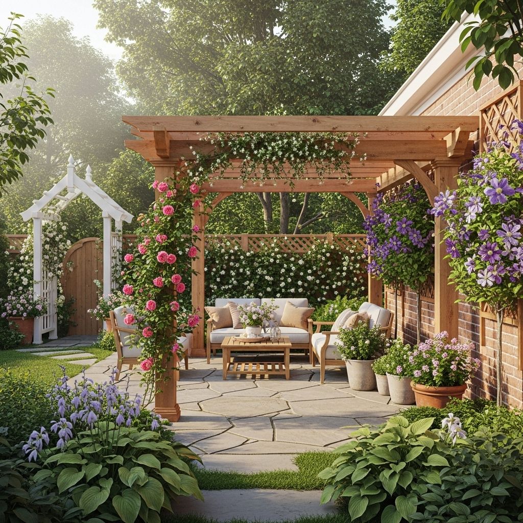 Bring Unique Character to Your Backyard with Pergolas, Arbors, and Trellises Structural accents create defined garden zones, foster vibrant vines, and enhance any outdoor setting.