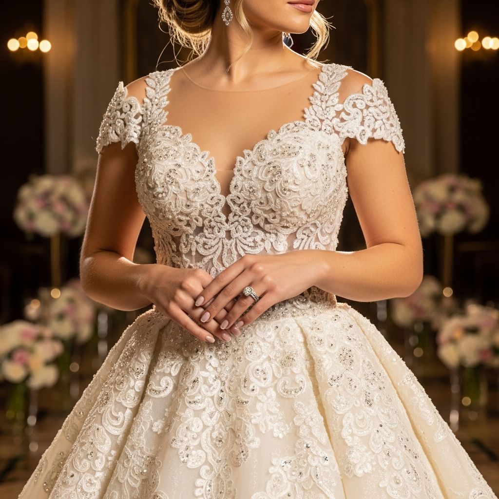 From fairytale castle venue to stunning custom gown transformations