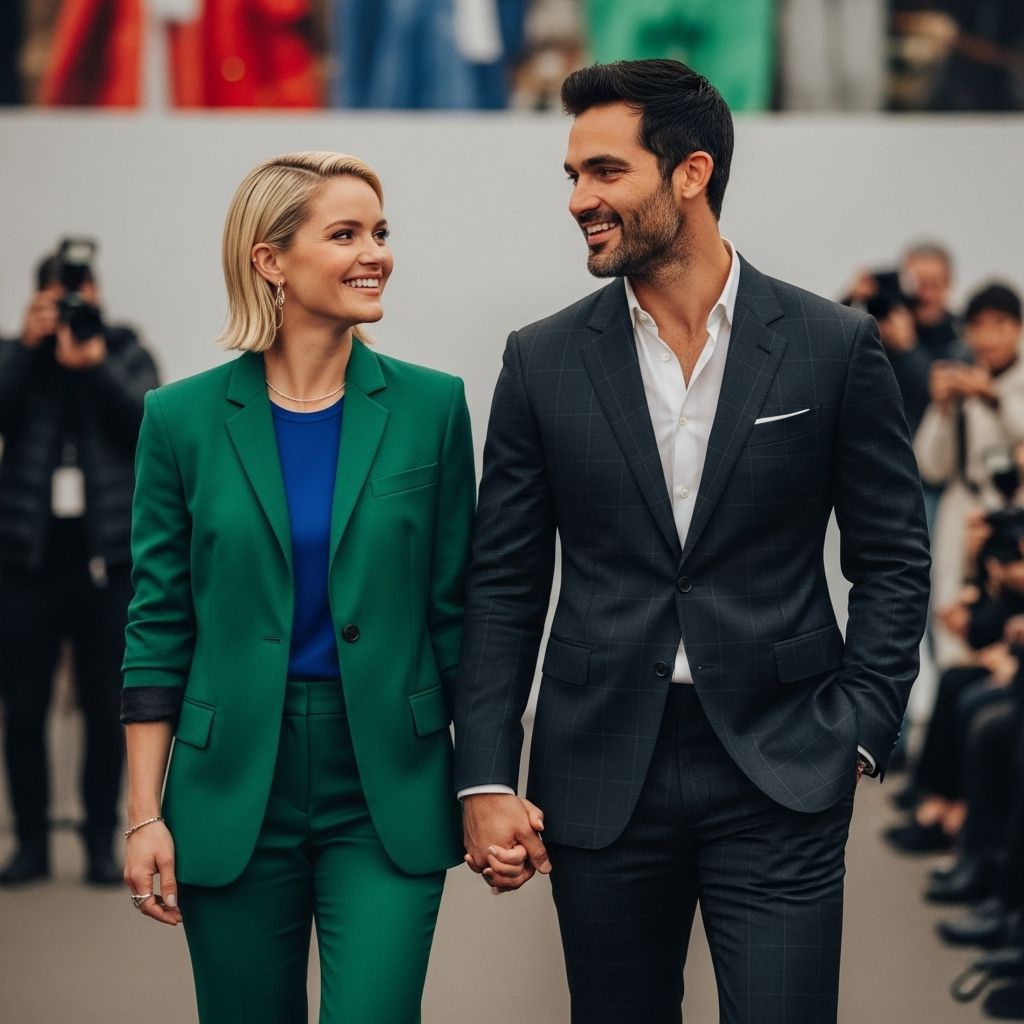 An inside look at Brittany Snow and Tyler Hoechlin’s heartwarming moments, personal styles, and candid thoughts at Fashion Week.
